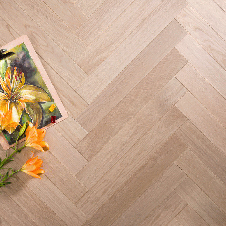 Engineered parquet floor TITANIUM BUFF Coswick Hardwood oak