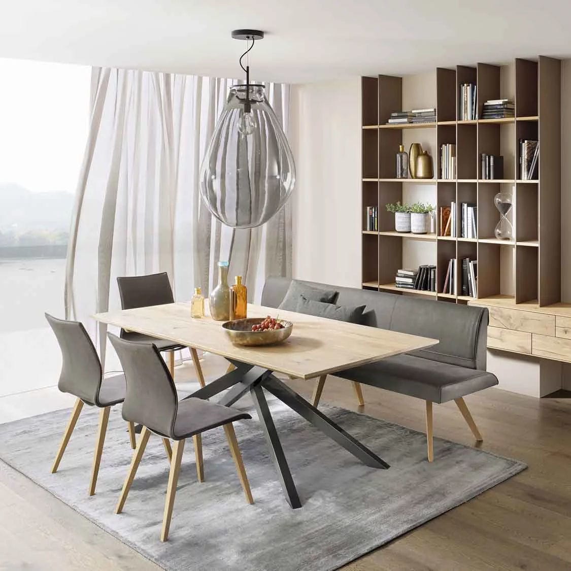 Contemporary dining table METRO ANREI Reisinger GmbH oak