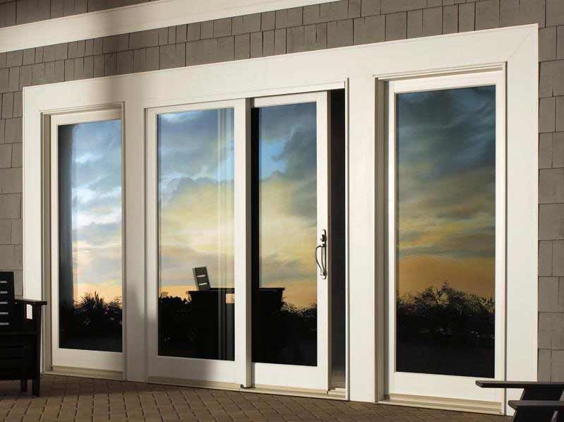 Sliding French Door Fiberglass Double Glazed Integrity