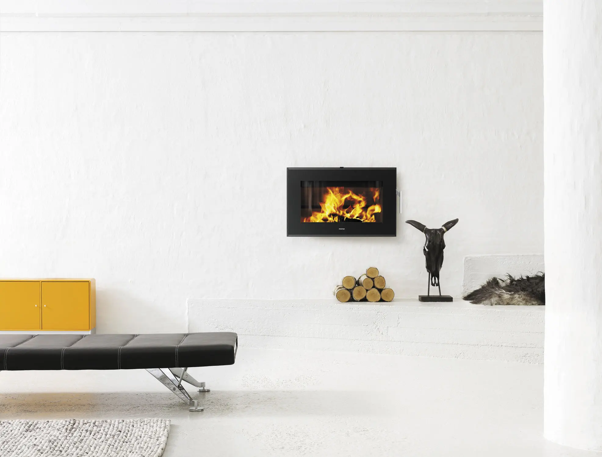 Wood-burning fireplace insert - S80-90 - Morsø Jernstøberi A/S