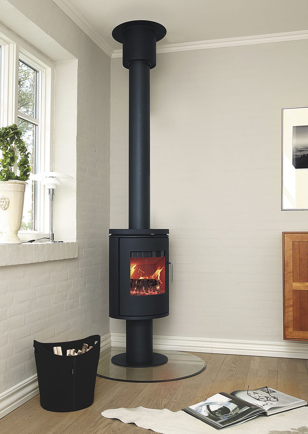 Wood heating stove - 6148 - Morsø Jernstøberi A/S - 0 - 5 kW / contemporary  / metal
