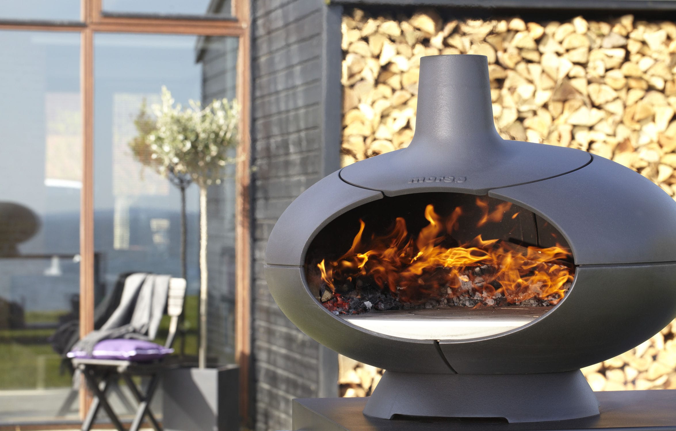 Wood-burning oven - FORNO - Morsø Jernstøberi A/S - free-standing / garden