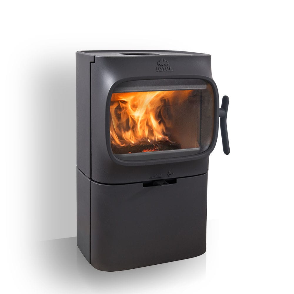 Wood heating stove - F 105 SERIES - Jøtul - 5 kW...10 kW / contemporary /  cast iron