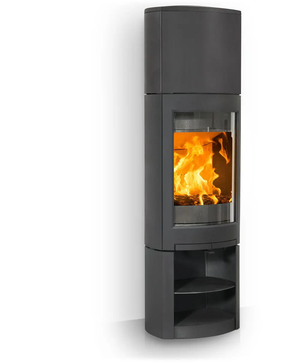 Wood heating stove - F 360 SERIES - Jøtul - 5 kW...10 kW / contemporary /  cast iron