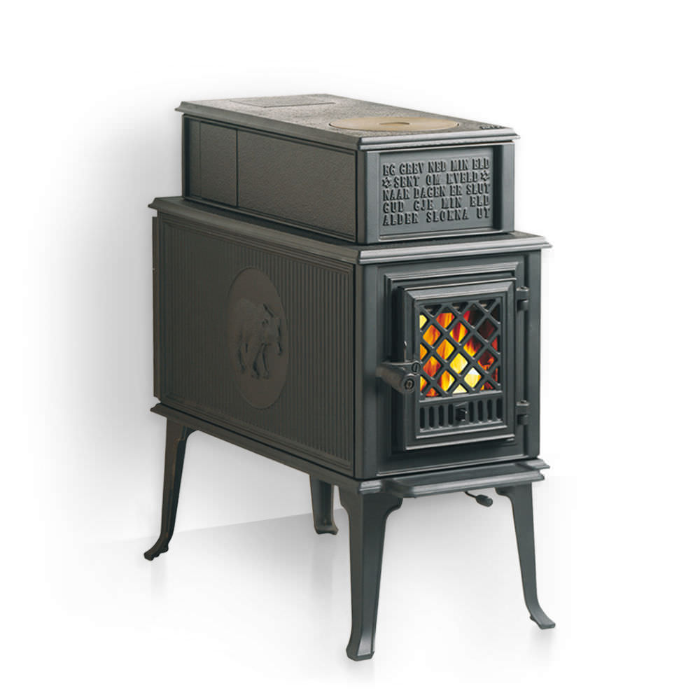 Wood Heating Stove Cast Iron Traditional 8 Kw F 118 Jotul