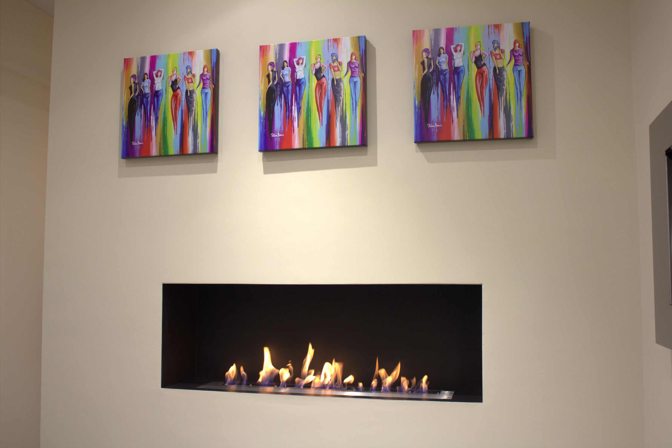 Rectangular Bioethanol Burner Cvo1000 Bioethanol Ribbon Fire