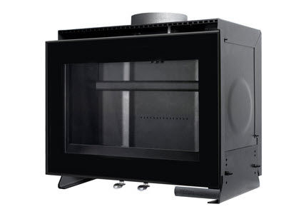 Wood Burning Fireplace Insert V60l By Denali Fondis