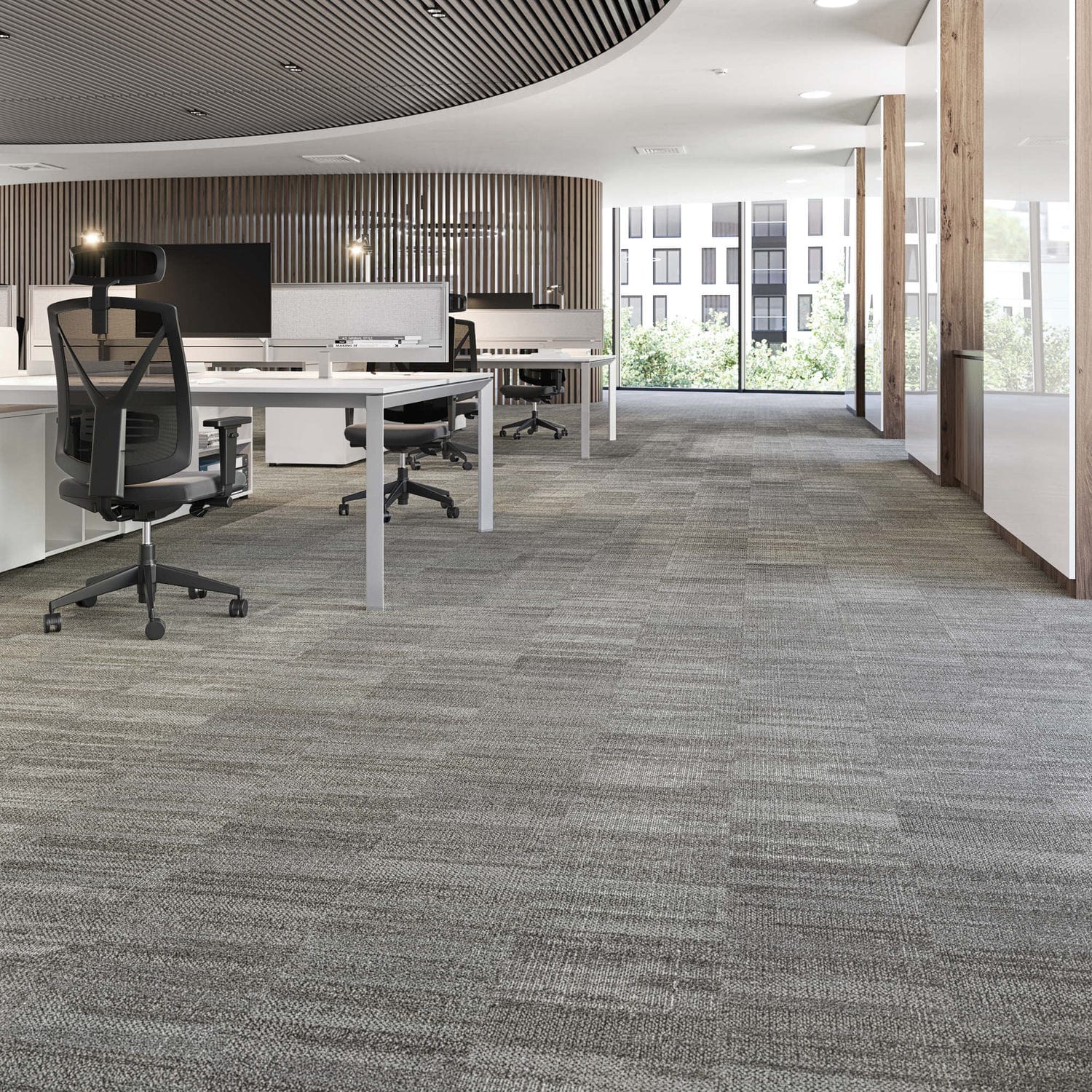 Tufted carpet - RIVER CODE - Mohawk Group - loop pile / nylon / commercial