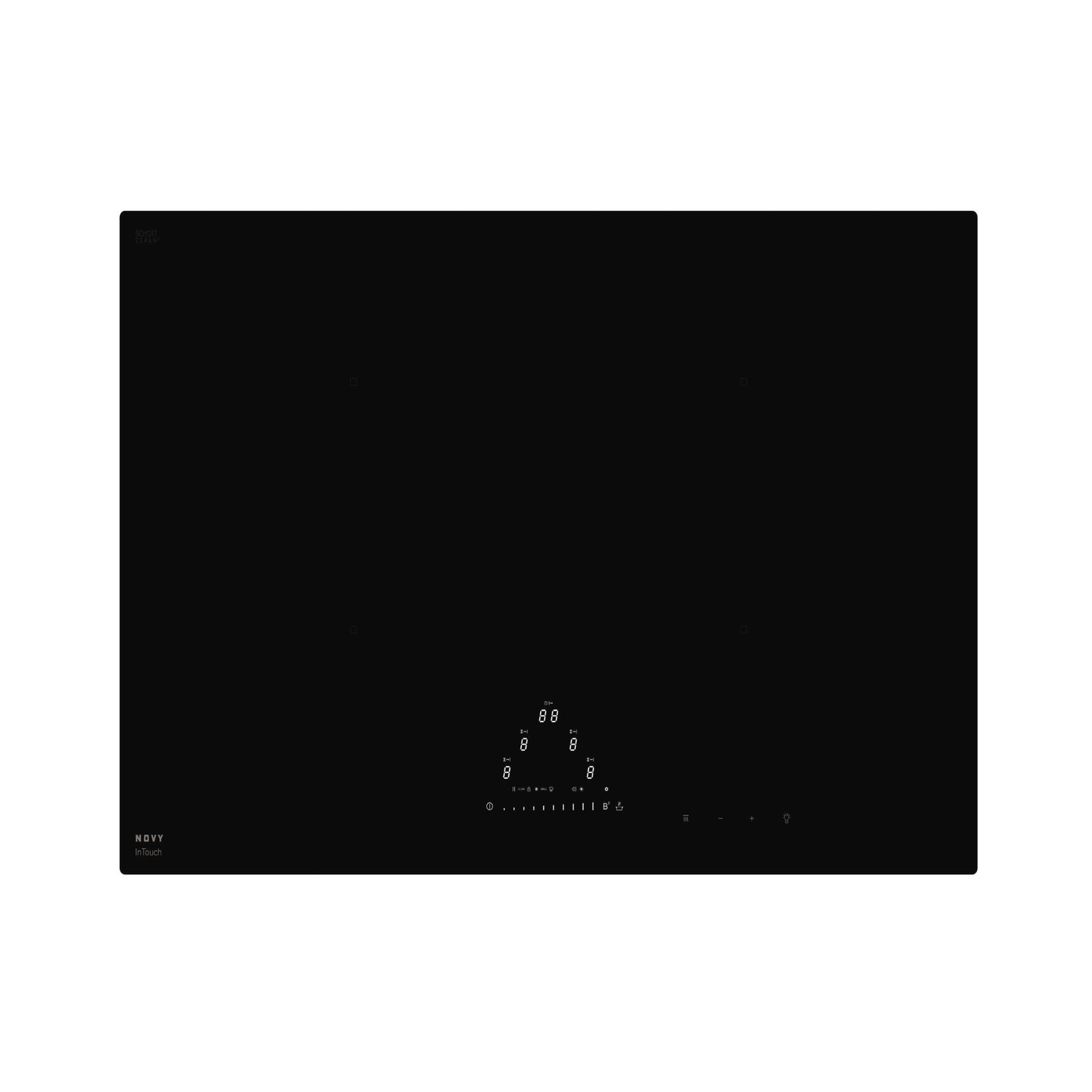 Induction cooktop - Pro - NOVY N.V. - 4 burner / built-in / with touch ...