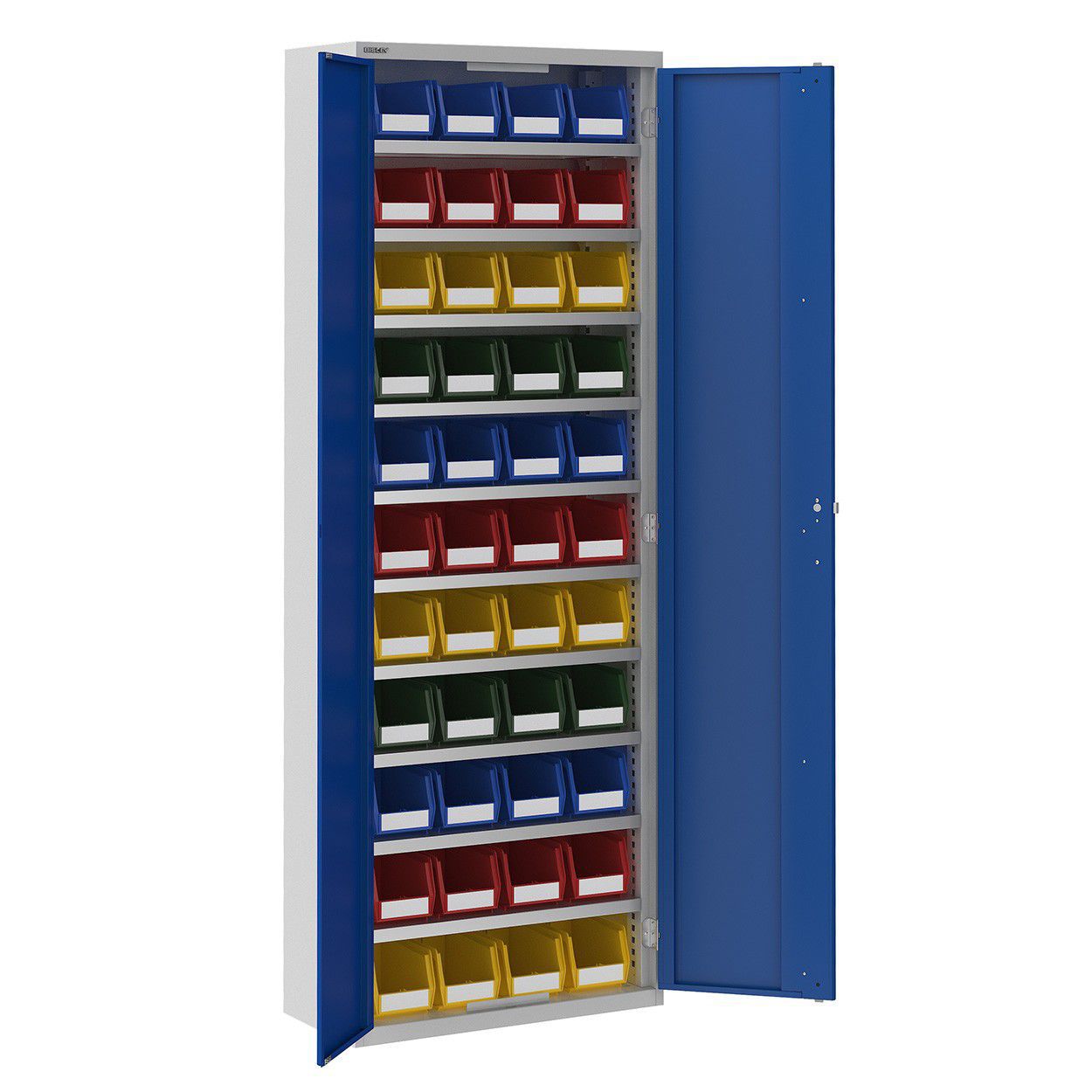 Tall filing BIS404253W BISLEY steel / with hinged door