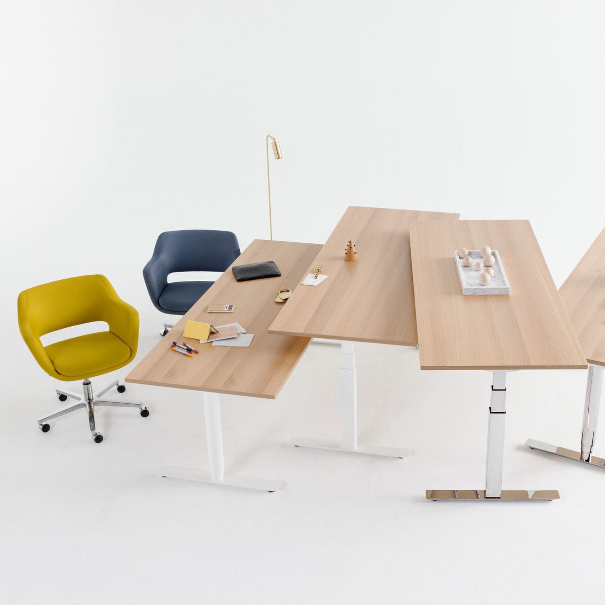 martela electric desk