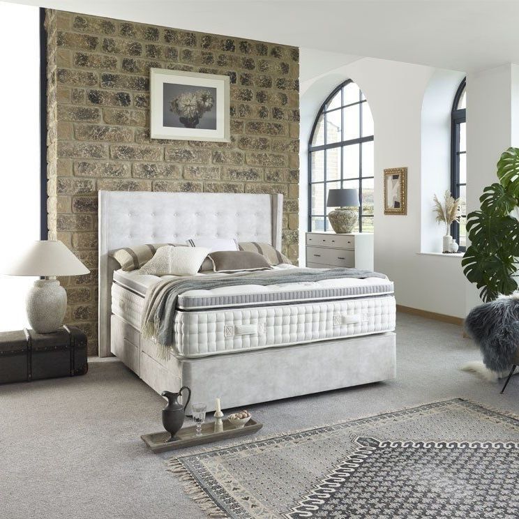 Double mattress Inglewood 13,250 HARRISON SPINKS viscose / white