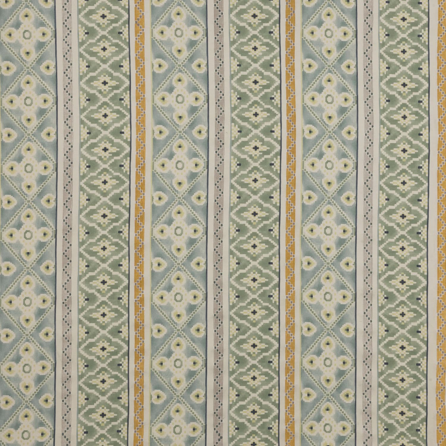 Curtain fabric CAPEL Jane Churchill patterned / polyester / cotton