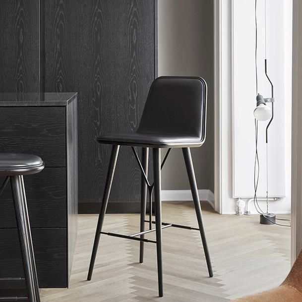 Scandinavian design bar chair - SPINE - Fredericia Furniture