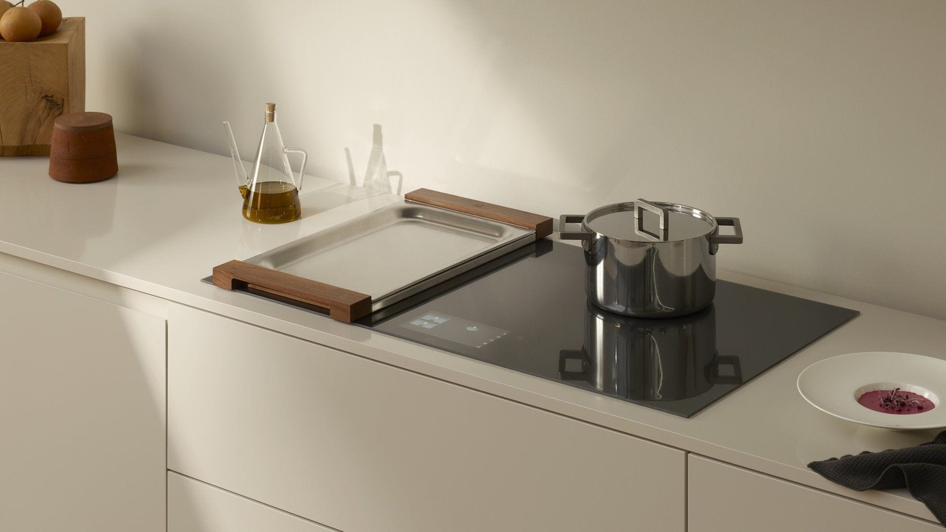 Induction cooktop - V6000 I906 - V-ZUG AG - vitroceramic / 4