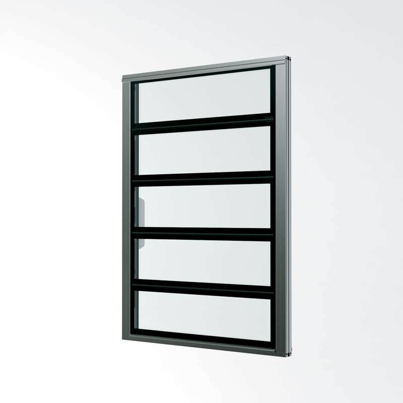 Louvre window S9IVT05 ALLGLASS Glasbau Hahn GmbH metal