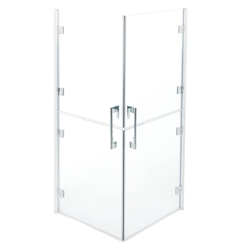Glass shower enclosure C53FBS21 PONTE GIULIO swing / square / home