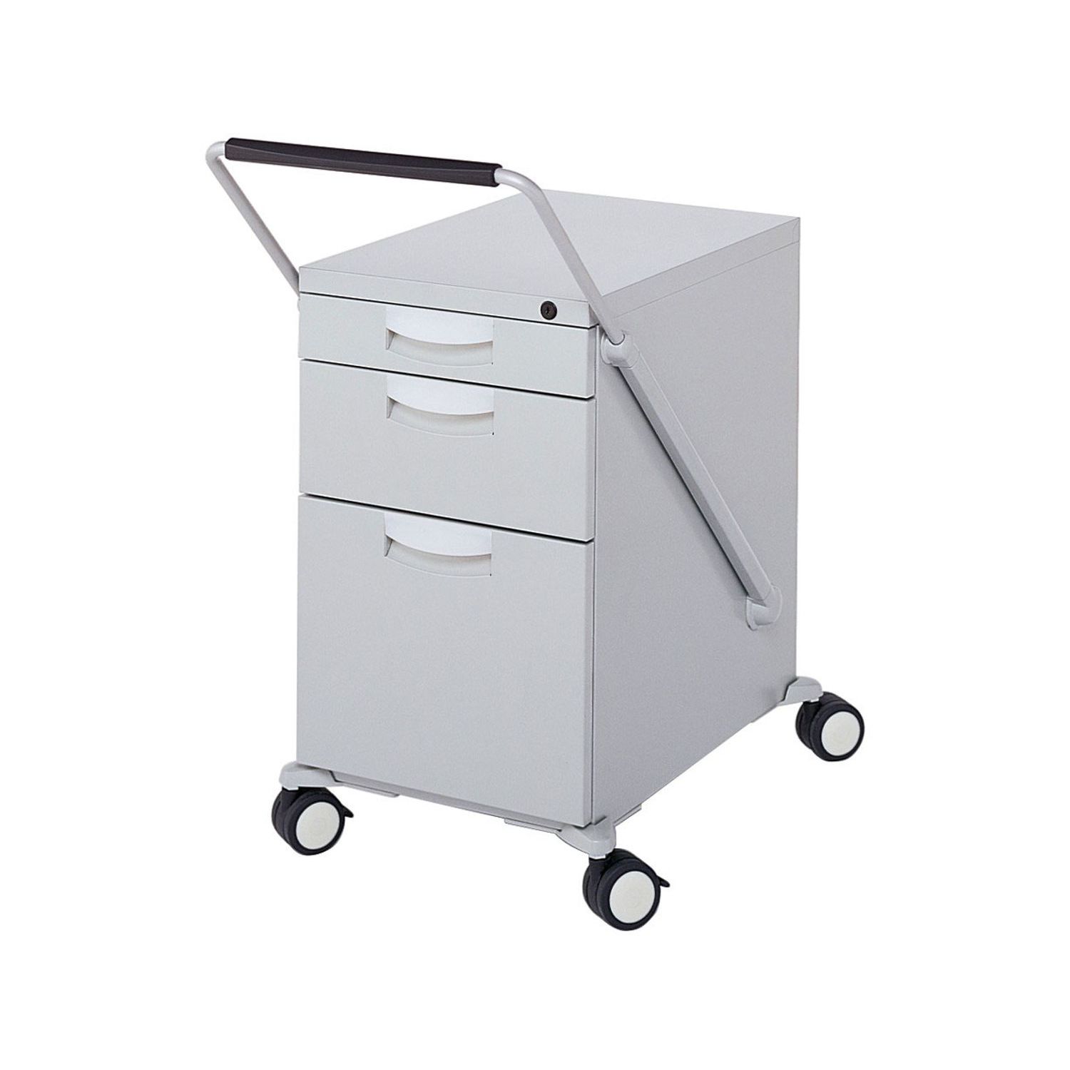 Laminate Office Unit 2 Drawer 3 Drawer On Casters All