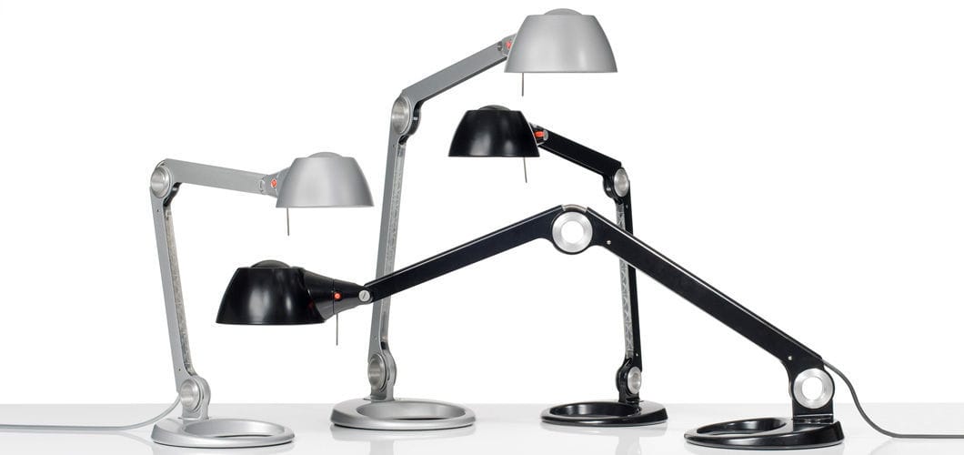 Desk Lamp Contemporary Aluminum Compact Fluorescent