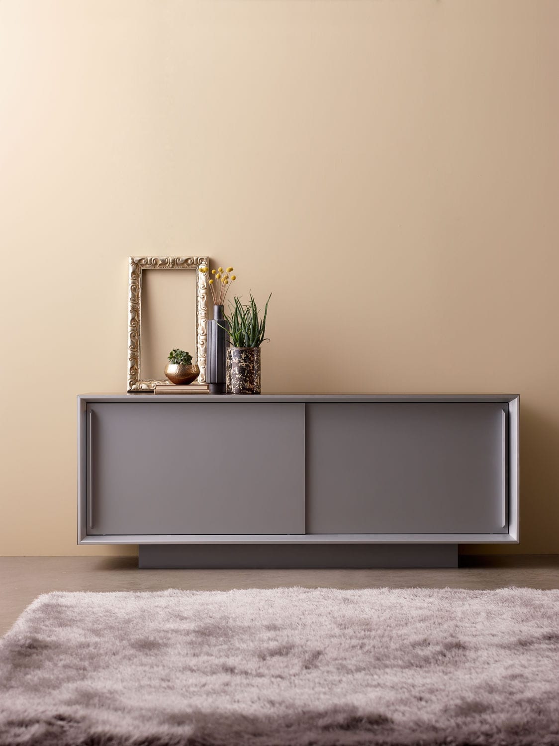 Low filing KAI Nucraft wood veneer / with sliding door