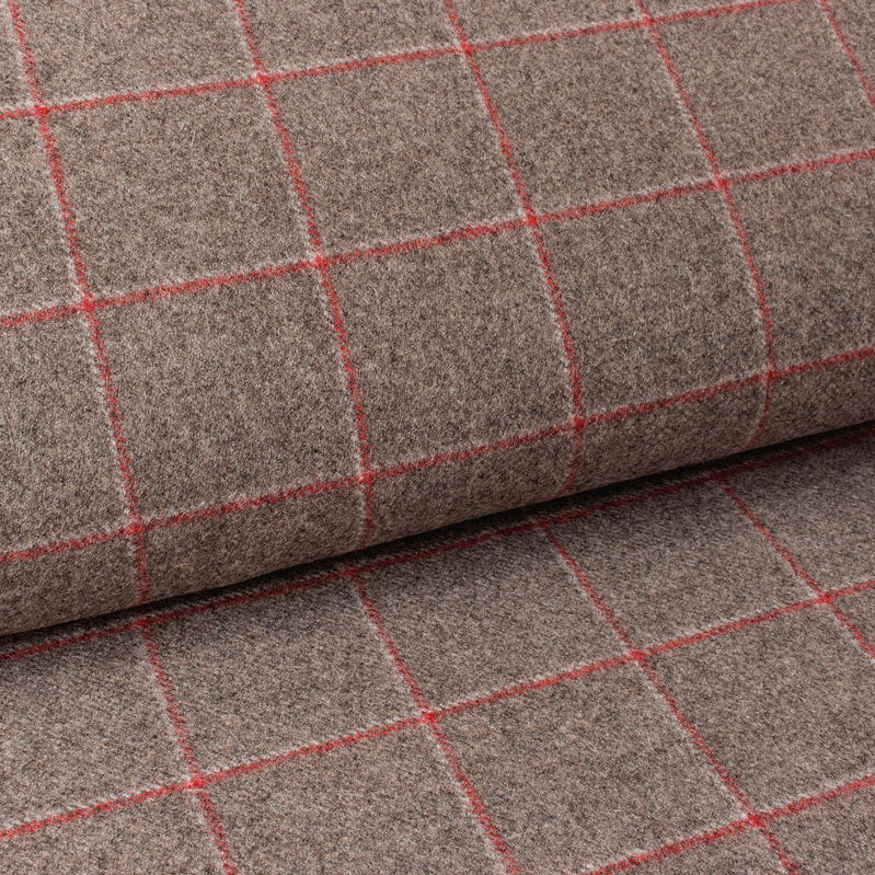 Upholstery Fabric For Curtains Plaid Wool Glasgow Delius