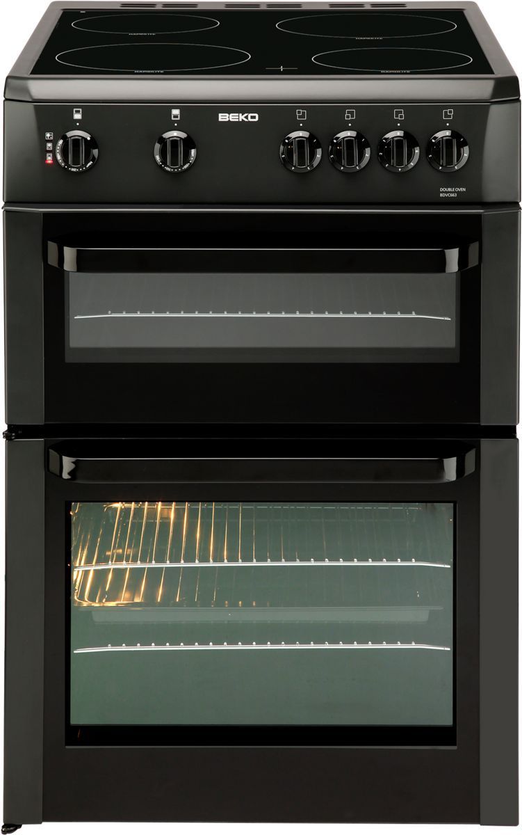 beko double oven bdvc663w