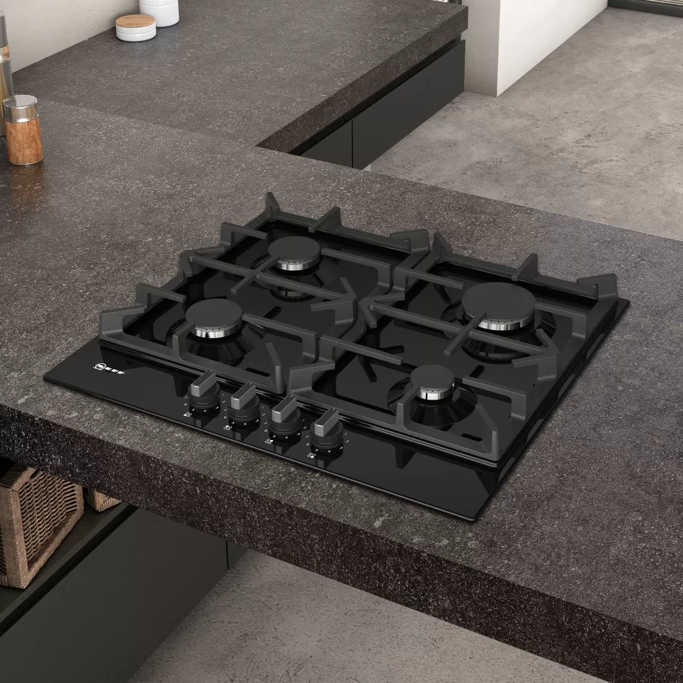 Gas cooktop T26DS49S0 NEFF 4 burner / builtin / with knobs