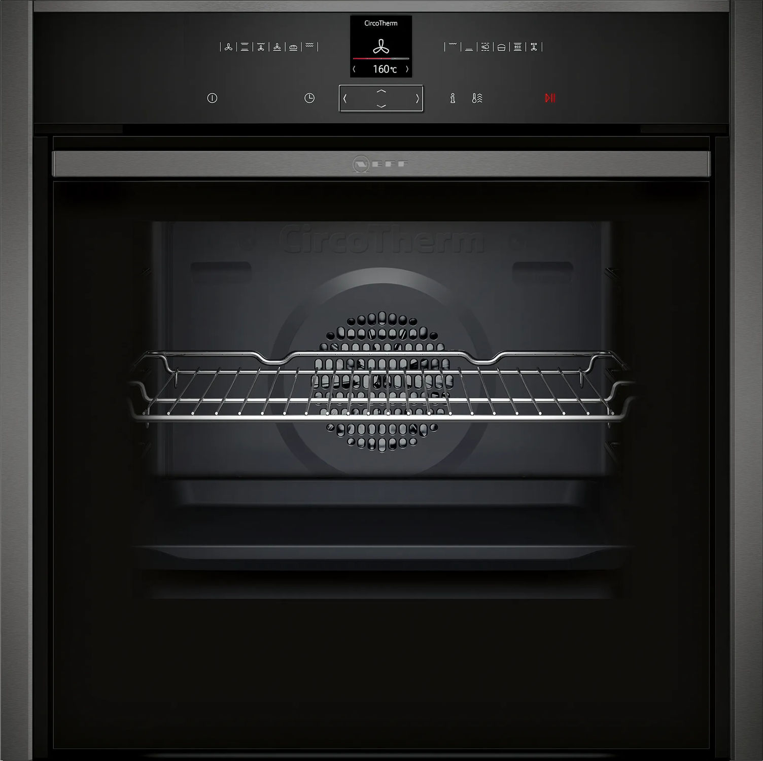 Electric oven B57CR22G0B NEFF rotisserie / hot air / builtin