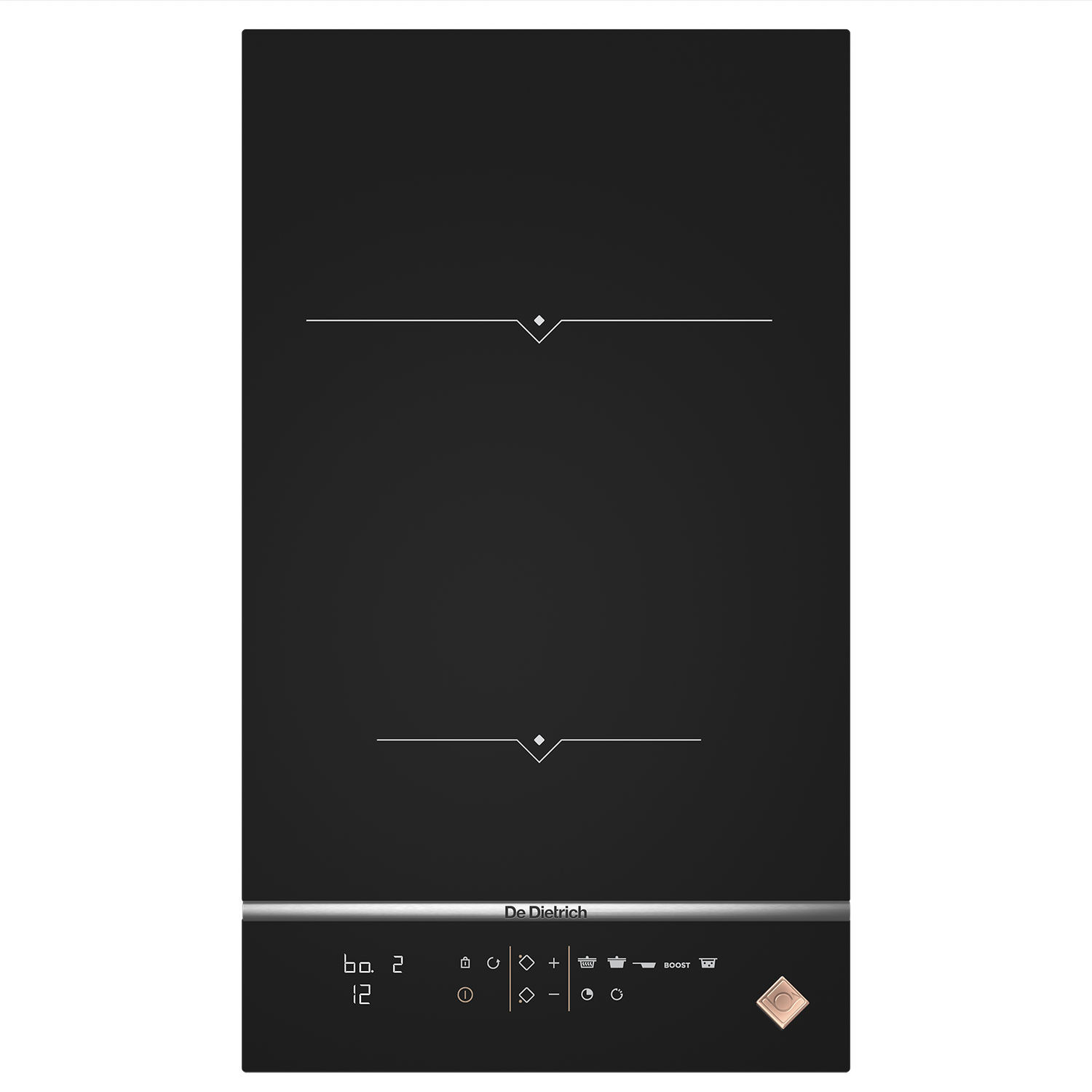 Induction cooktop DPI7360X DE DIETRICH ELECTROMENAGER 2 burner