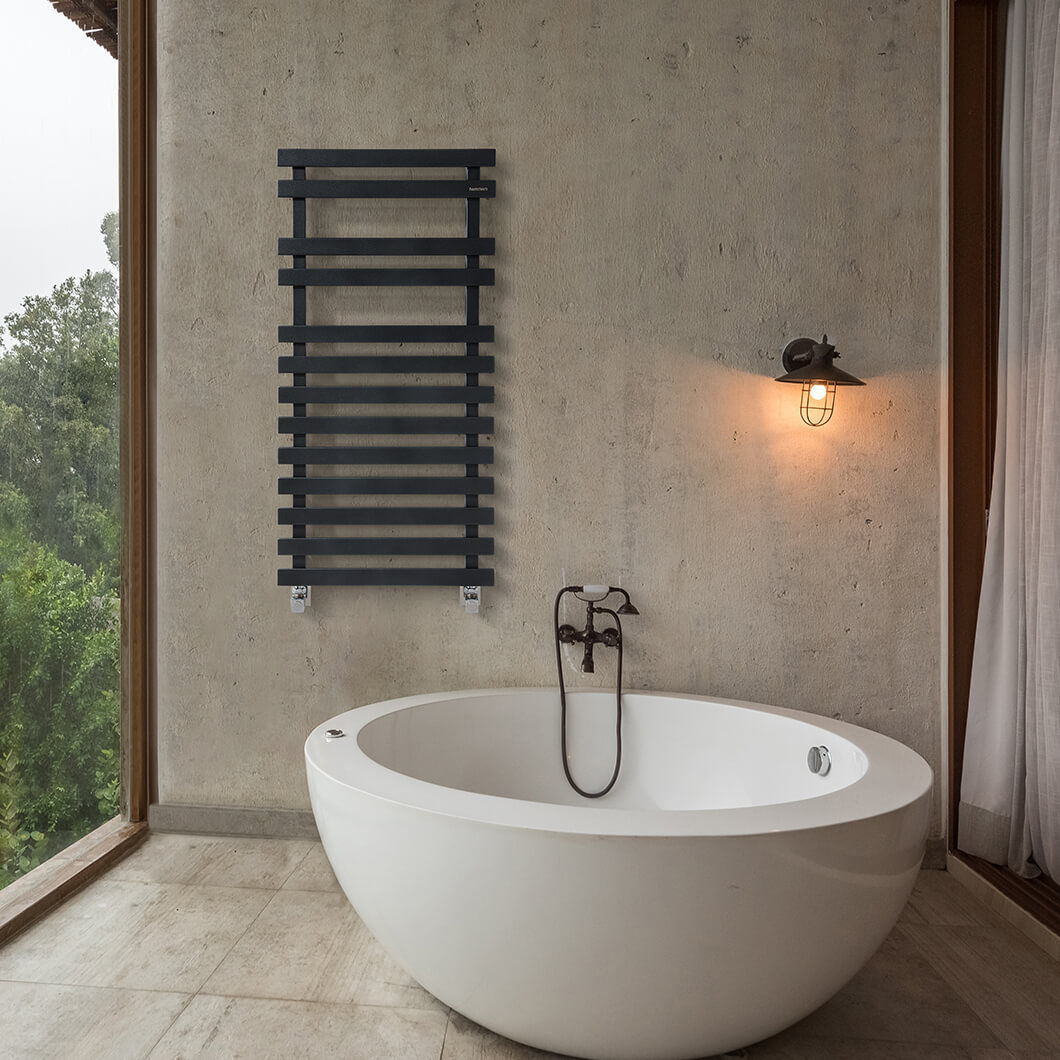 Hot water towel radiator - Truva - HAMMAM DESIGN RADIATOR - 0...500 w ...