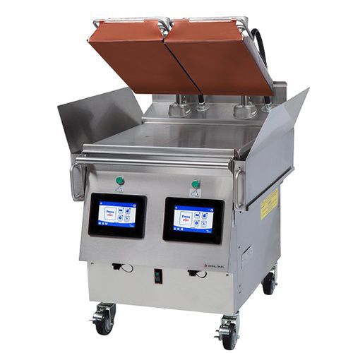 Electric contact grill XPE24 Garland freestanding / commercial