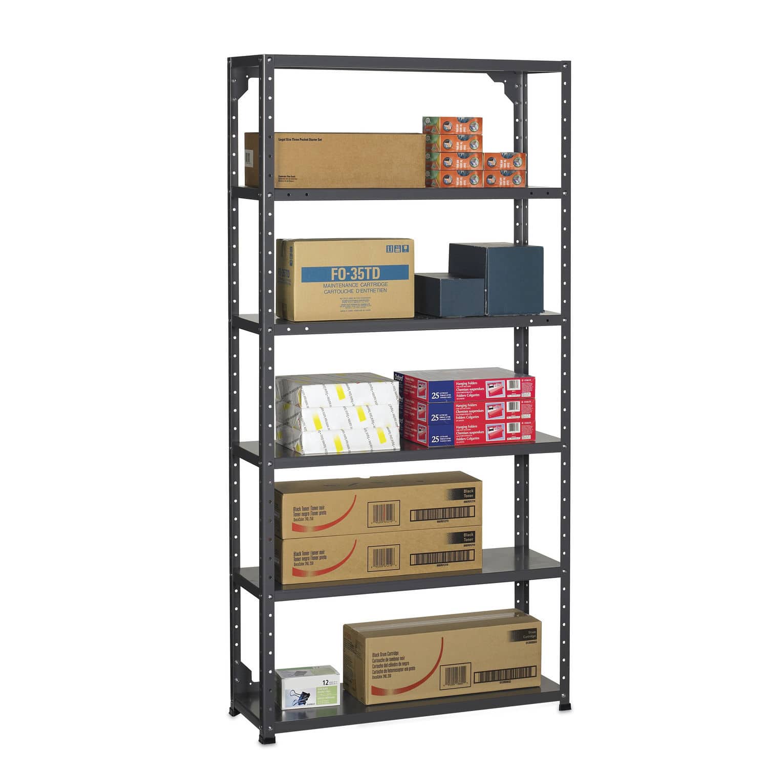 Commercial shelving BSS61272 GLOBAL totaloffice archival