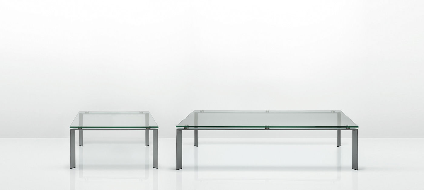 Contemporary coffee table STIRLING allermuir metal / chromed