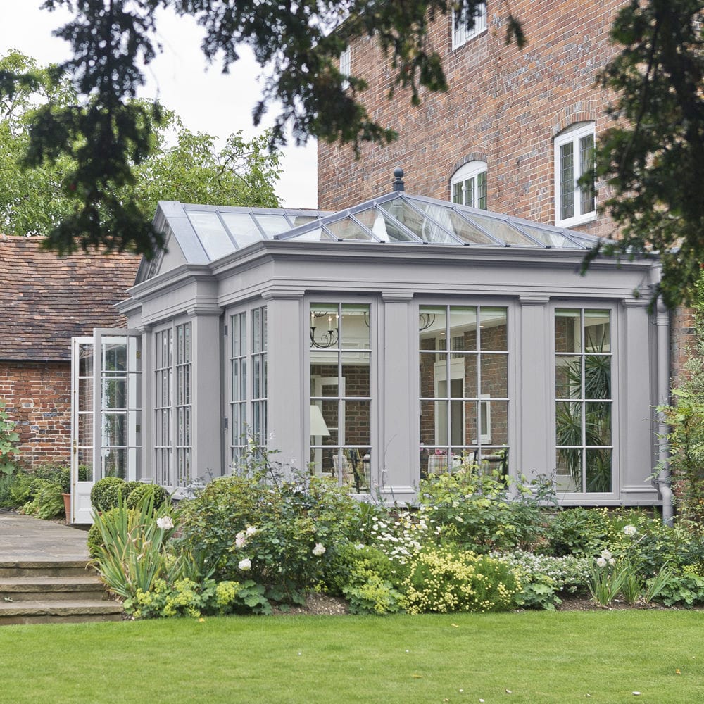 Glass conservatory / wooden - ORANGERY - Vale Garden Houses