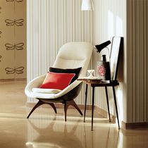 Contemporary wallpaper / striped / fabric...