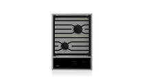 Gas cooktop / 2 burners / built-in / with...