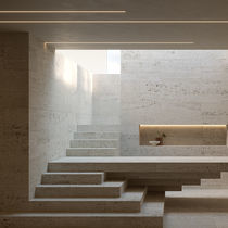 Recessed light fixture / LED / linear /...