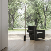 Floor-standing lamp / metal / contemporary...