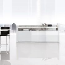 Contemporary sideboard / oak / lacquered...