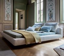 Double bed / contemporary / upholstered...