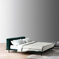 Double bed / contemporary / upholstered...