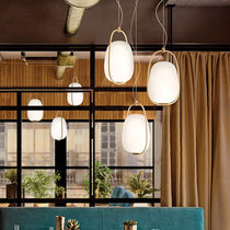 Pendant lamp / contemporary / metal / blown...