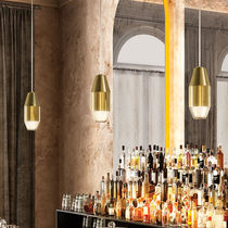 Pendant lamp / contemporary / metal / blown...