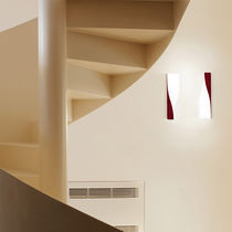 Contemporary wall light / steel / polyethylene...
