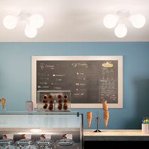 Contemporary wall light / polyethylene /...