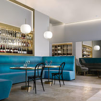 Pendant lamp / contemporary / metal / blown...