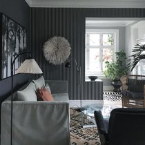 Traditional wallpaper / striped / fabric...