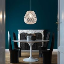 Pendant lamp / contemporary / metal / blown...