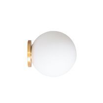 Contemporary ceiling light / spherical /...