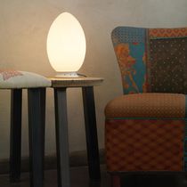 Table lamp / blown glass / contemporary...